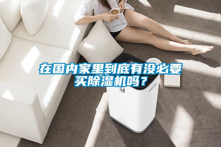 在國內家里到底有沒必要買除濕機嗎？