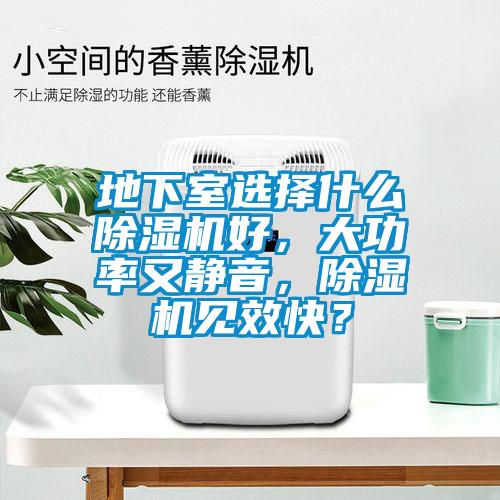 地下室選擇什么除濕機好，大功率又靜音，除濕機見效快？
