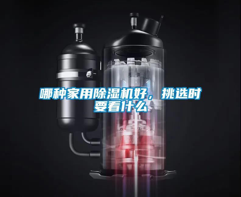 哪種家用除濕機好，挑選時要看什么
