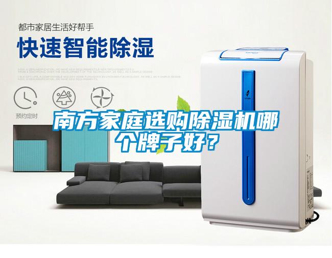 南方家庭選購除濕機哪個牌子好？