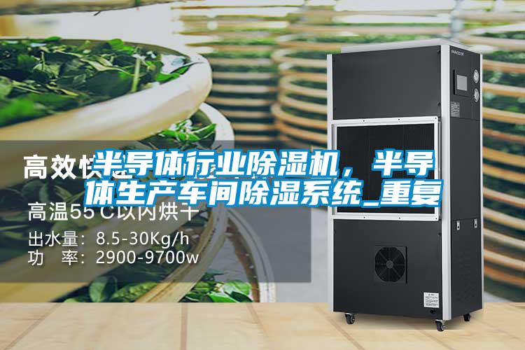 半導體行業除濕機，半導體生產車間除濕系統_重復