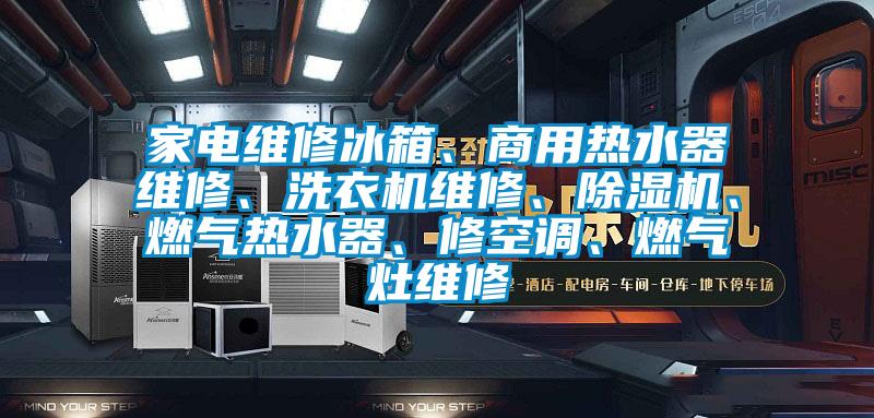 家電維修冰箱、商用熱水器維修、洗衣機維修、除濕機、燃氣熱水器、修空調、燃氣灶維修