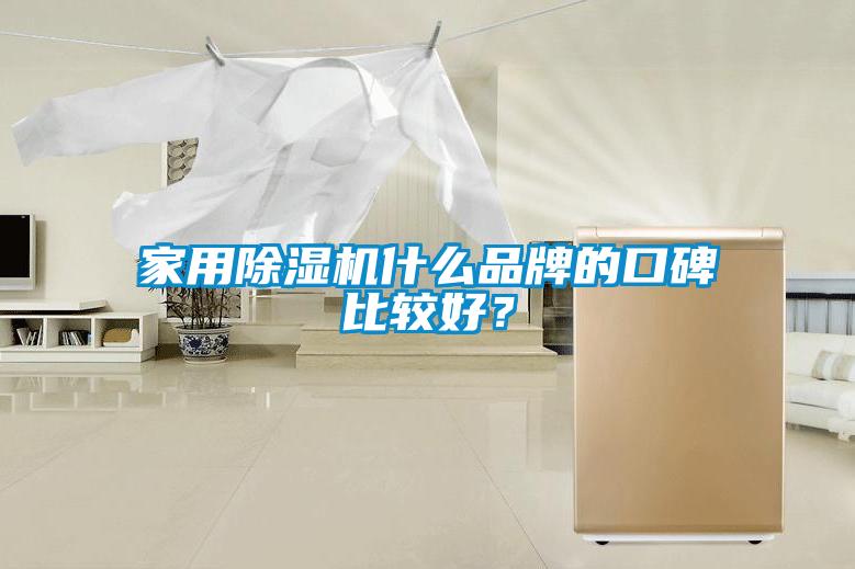 家用除濕機什么品牌的口碑比較好？