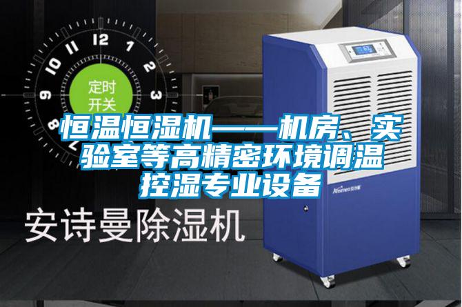 恒溫恒濕機——機房、實驗室等高精密環境調溫控濕專業設備