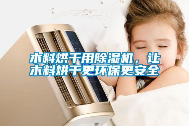 木料烘干用除濕機，讓木料烘干更環保更安全