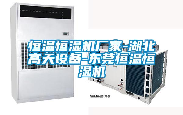 恒溫恒濕機廠家-湖北高天設備-東莞恒溫恒濕機