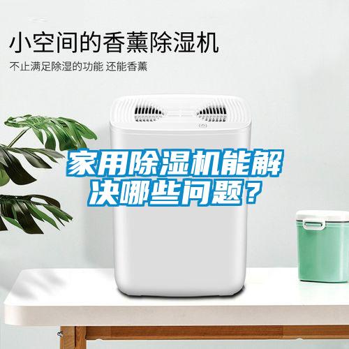 家用除濕機能解決哪些問題？