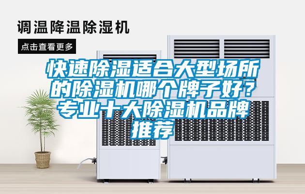 快速除濕適合大型場所的除濕機哪個牌子好？專業十大除濕機品牌推薦