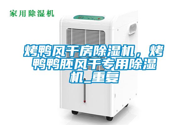 烤鴨風干房除濕機，烤鴨鴨胚風干專用除濕機_重復