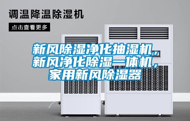 新風除濕凈化抽濕機，新風凈化除濕一體機，家用新風除濕器