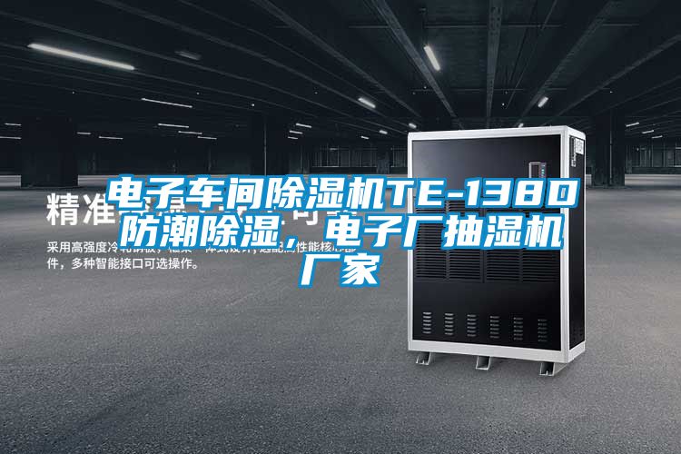 電子車間除濕機TE-138D防潮除濕，電子廠抽濕機廠家