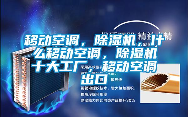 移動空調，除濕機，什么移動空調，除濕機十大工廠，移動空調出口