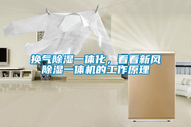 換氣除濕一體化，看看新風除濕一體機的工作原理