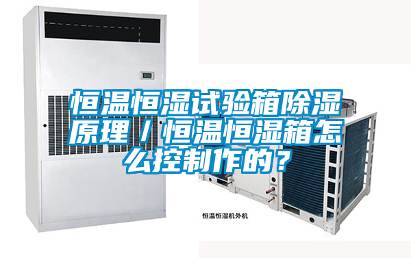 恒溫恒濕試驗箱除濕原理／恒溫恒濕箱怎么控制作的？