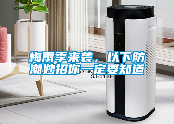 梅雨季來襲，以下防潮妙招你一定要知道