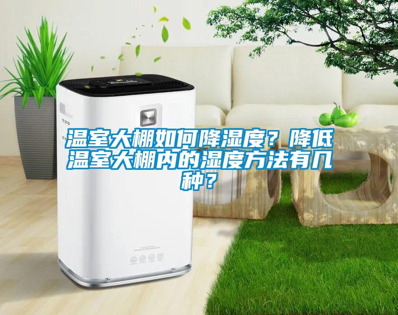 溫室大棚如何降濕度？降低溫室大棚內的濕度方法有幾種？