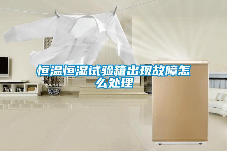 恒溫恒濕試驗箱出現故障怎么處理