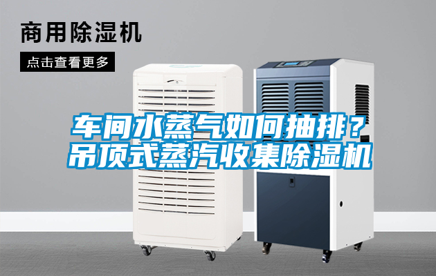 車間水蒸氣如何抽排？吊頂式蒸汽收集除濕機