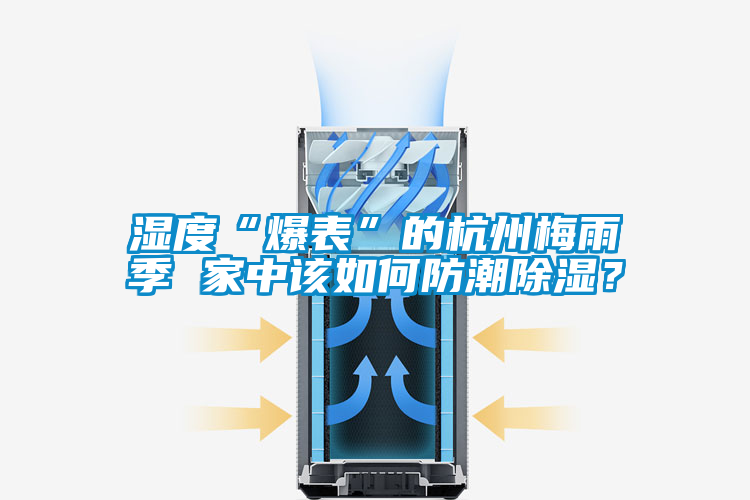 濕度“爆表”的杭州梅雨季 家中該如何防潮除濕？