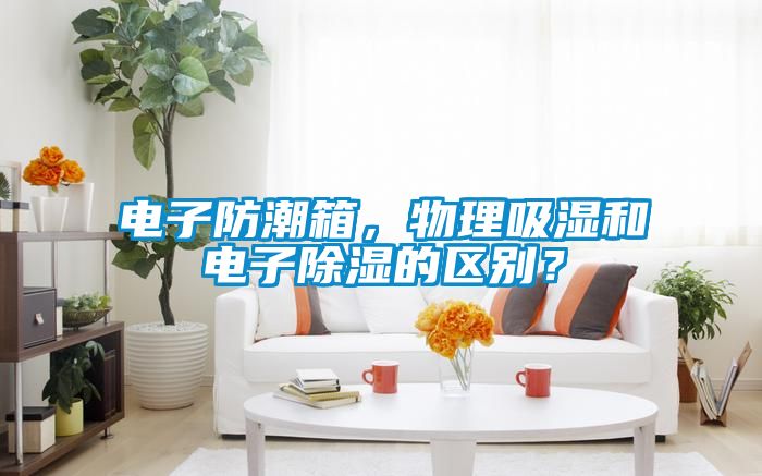 電子防潮箱，物理吸濕和電子除濕的區別？