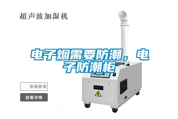 電子煙需要防潮，電子防潮柜
