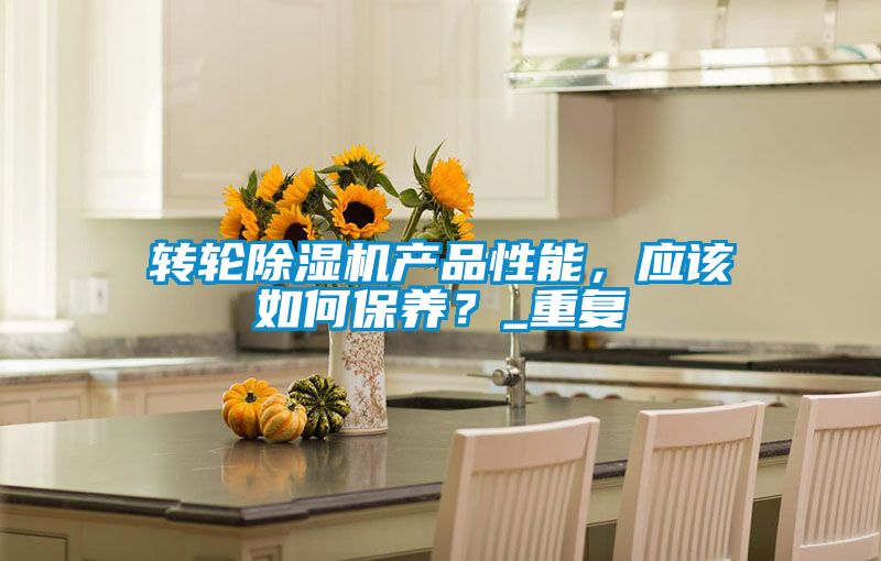 轉輪除濕機產品性能，應該如何保養？_重復