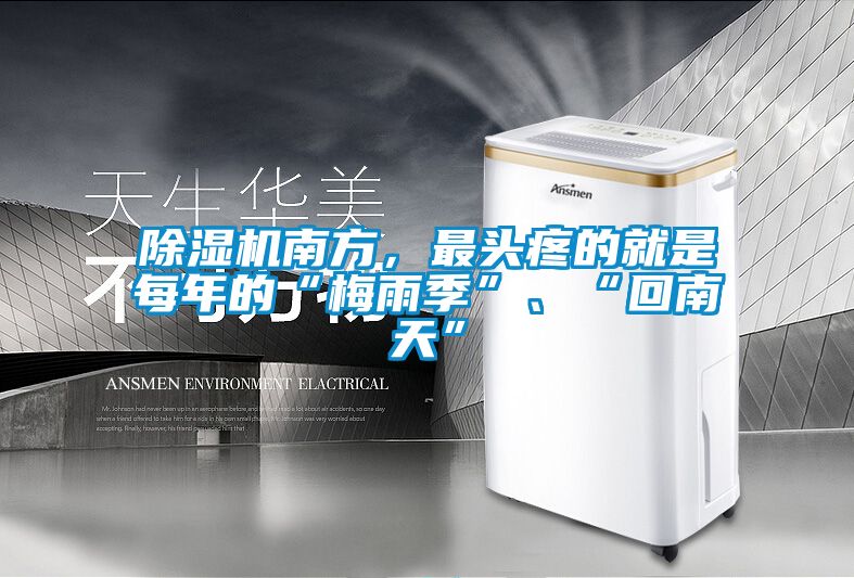 除濕機南方，最頭疼的就是每年的“梅雨季”、“回南天”