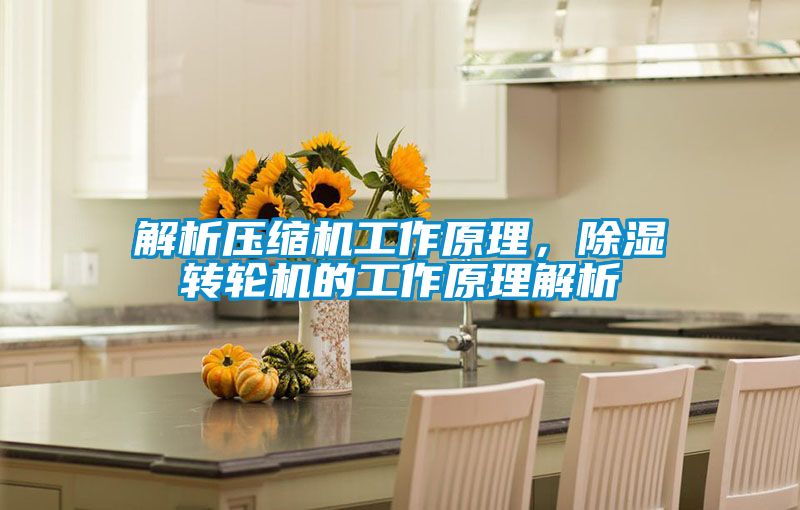解析壓縮機工作原理，除濕轉輪機的工作原理解析