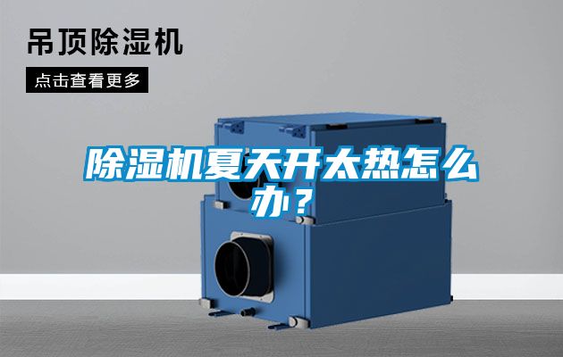 除濕機夏天開太熱怎么辦？