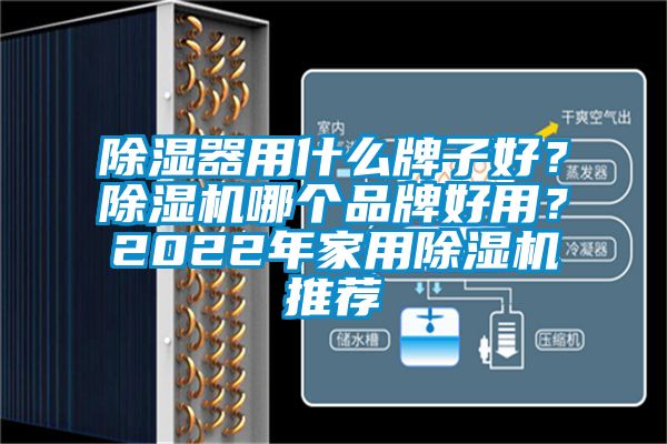除濕器用什么牌子好？除濕機哪個品牌好用？2022年家用除濕機推薦