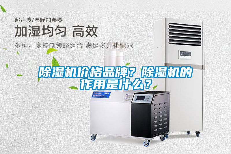 除濕機價格品牌？除濕機的作用是什么？