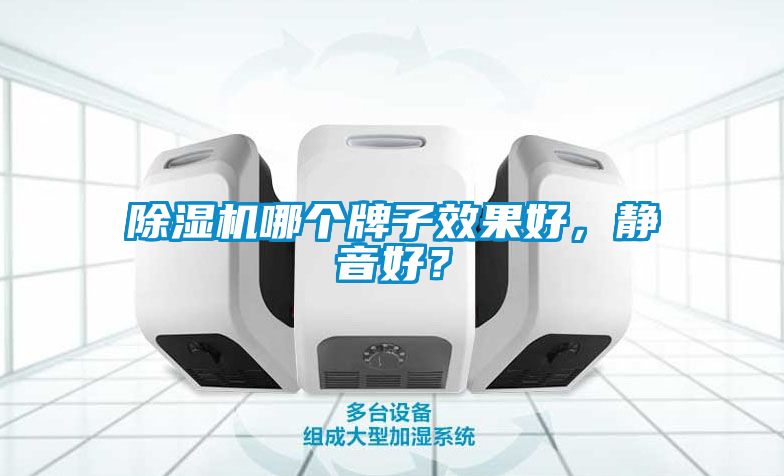 除濕機哪個牌子效果好，靜音好？