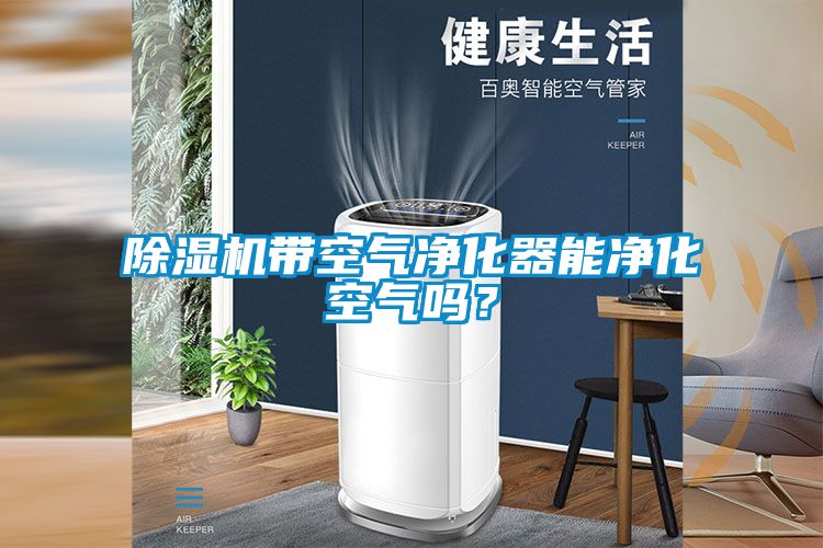 除濕機帶空氣凈化器能凈化空氣嗎？