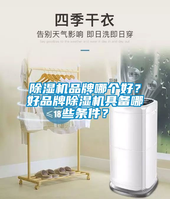 除濕機品牌哪個好？好品牌除濕機具備哪些條件？