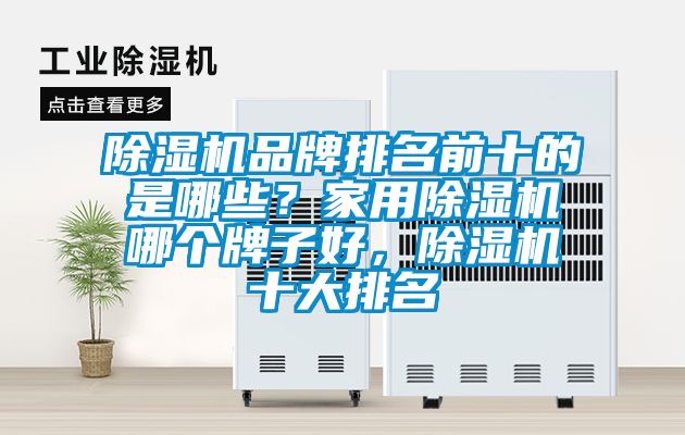 除濕機品牌排名前十的是哪些？家用除濕機哪個牌子好，除濕機十大排名