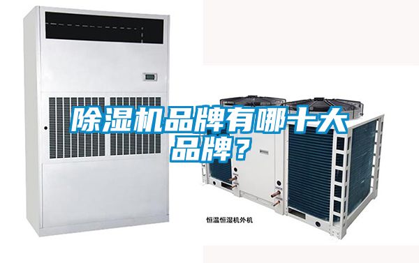 除濕機品牌有哪十大品牌？