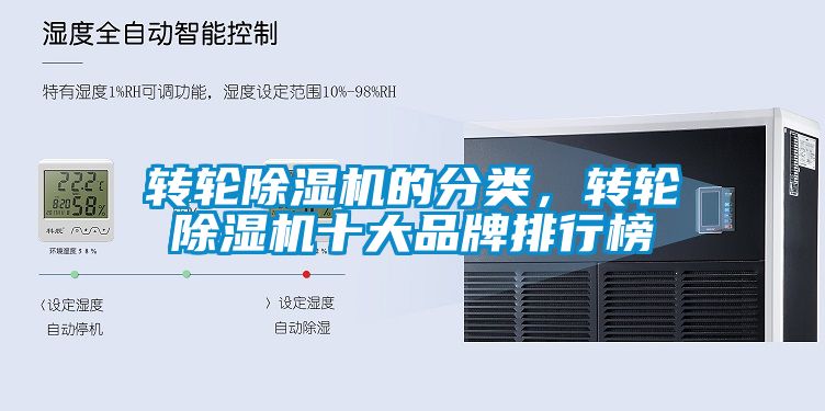 轉輪除濕機的分類，轉輪除濕機十大品牌排行榜
