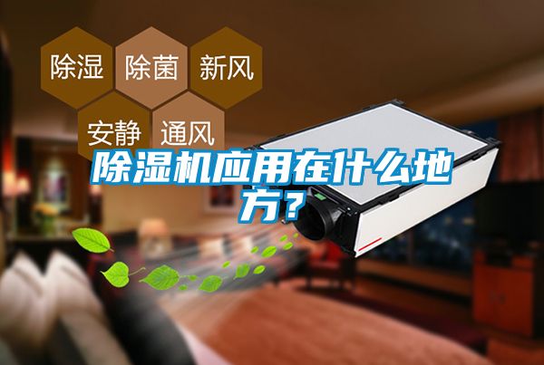 除濕機應用在什么地方？