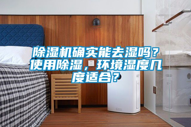 除濕機確實能去濕嗎？使用除濕，環境濕度幾度適合？