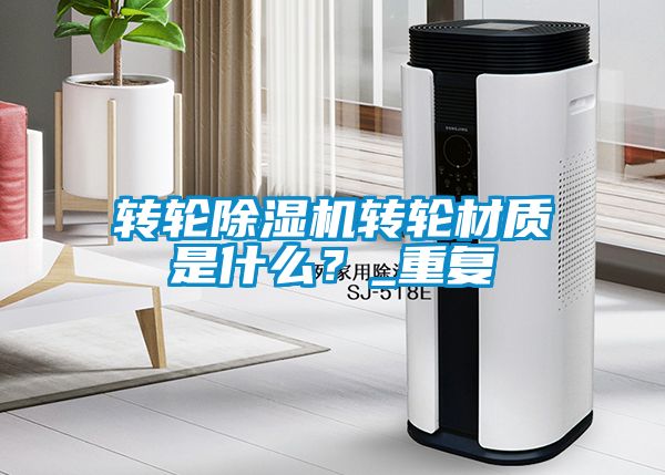 轉輪除濕機轉輪材質是什么？_重復