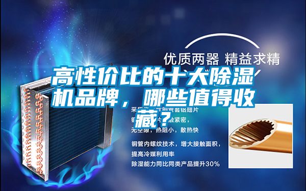 高性價比的十大除濕機品牌，哪些值得收藏？