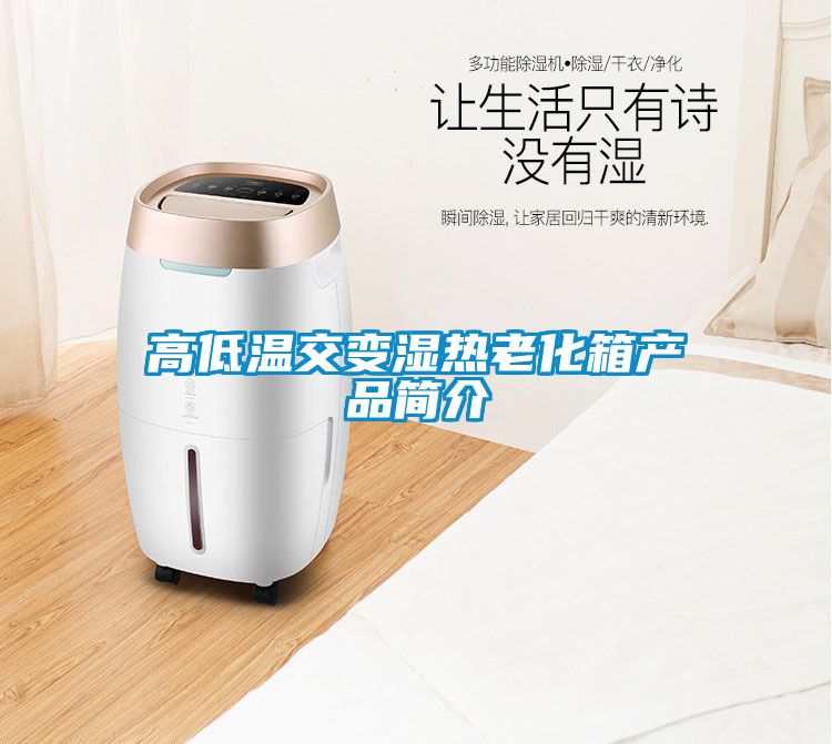 高低溫交變濕熱老化箱產品簡介