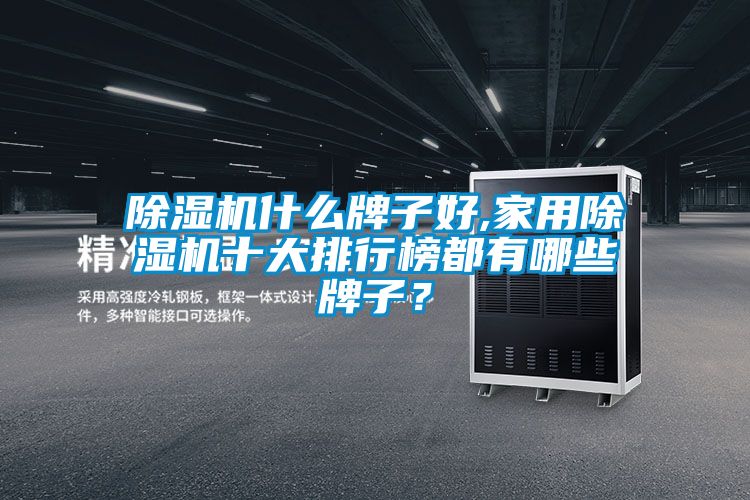 除濕機什么牌子好,家用除濕機十大排行榜都有哪些牌子？