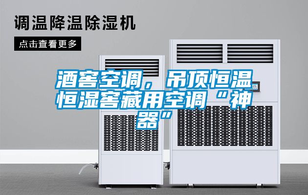 酒窖空調，吊頂恒溫恒濕窖藏用空調“神器”