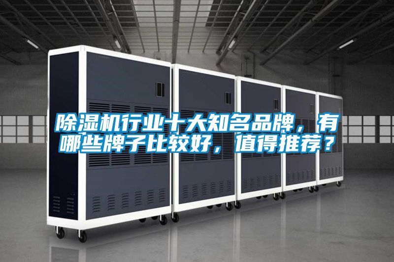 除濕機行業十大知名品牌，有哪些牌子比較好，值得推薦？